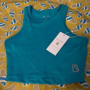 BuffBunny Aurora Crop Top - Bora Bora Size Small